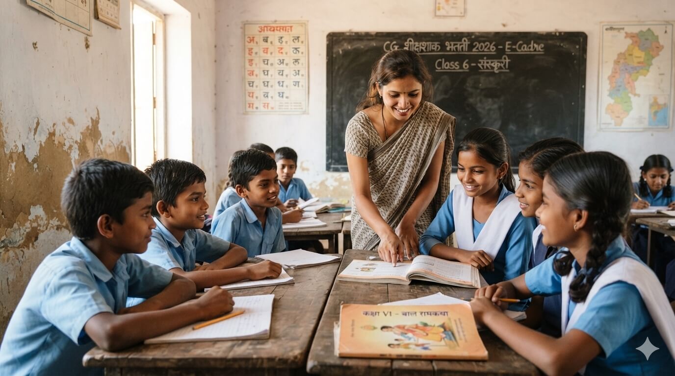 CG Teacher Recruitment 2026 Vyapam 1654 Vacancy Notification