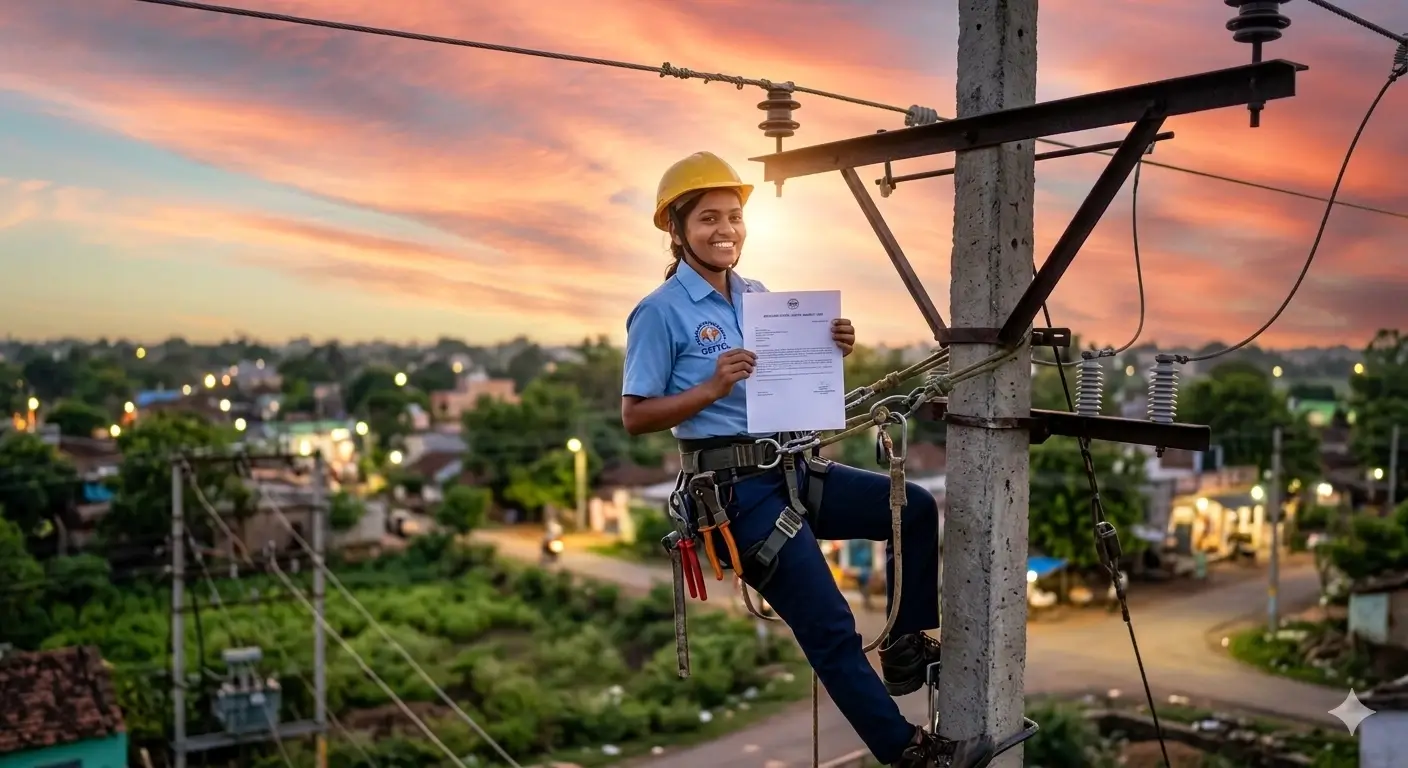CSPTCL Vacancy 2026 Chhattisgarh Bijli Vibhag Lineman Selection Letter resultsland.com