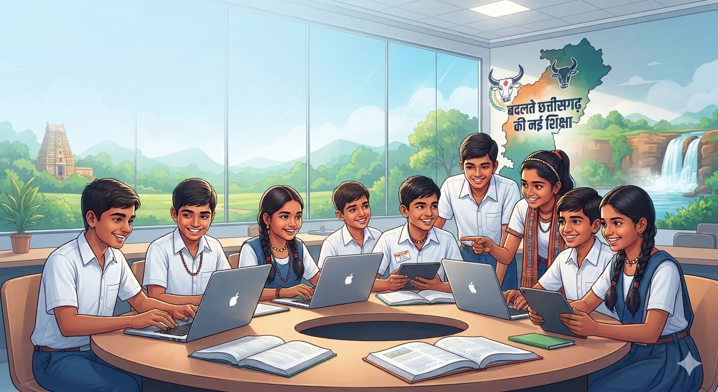 स्वामी आत्मानंद स्कूल, छत्तीसगढ़ की शिक्षा योजनाएं, छग में पढ़ाई का स्तर, छत्तीसगढ़ सुपर 30।